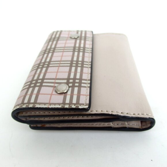 Burberry Pink and Beige Plaid Wallet!EXCELLENT CONDITION! Like new. - Picture 4 of 12